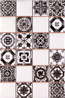 ARGENTA NOVUM WHITEBLACK 25X40 СТІНА